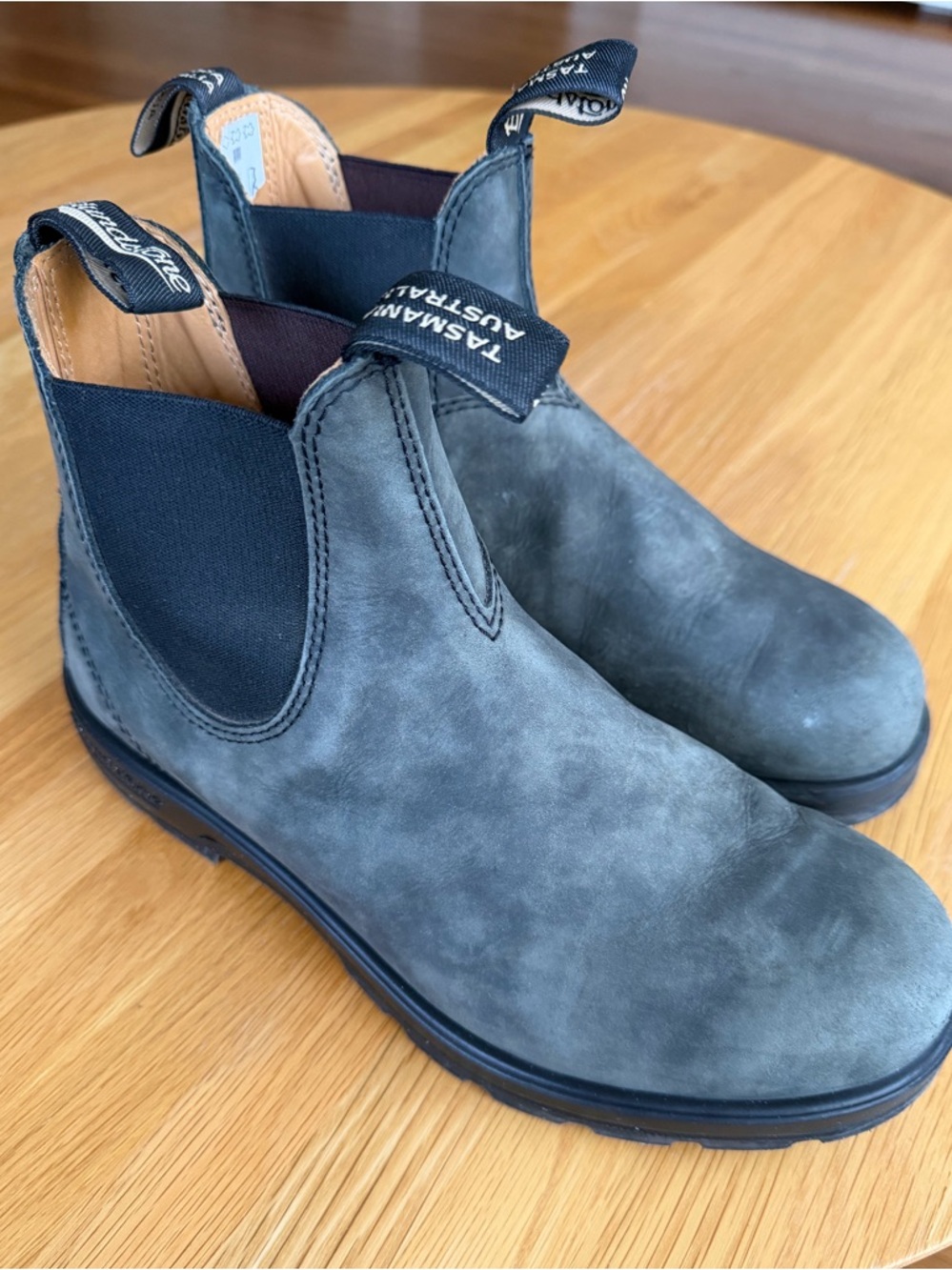 Blundstone Men’s Classic #587 Chelsea Boot Rustic Black - Picture 5 of 7